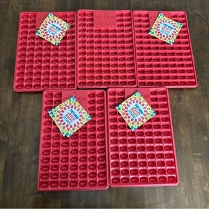 VTG Jell-O Beans Party Tray Mold Easter Jigglers Jello Shots Lot Of 5 NEW